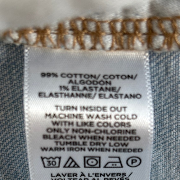LOFT Light Wash Straight Leg Girlfriend Jeans - Picture 10 of 10